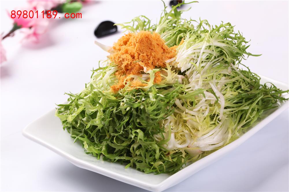 凉拌菜心